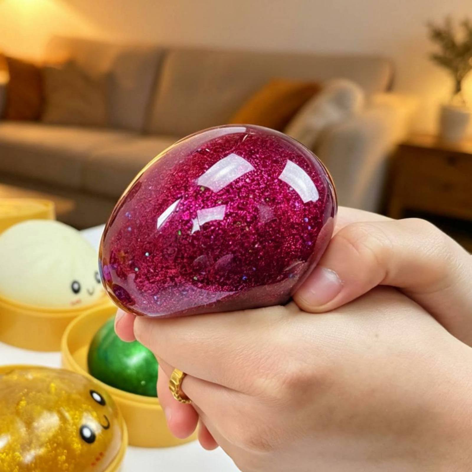Steamer Bun Squishy Sensory Sq - Face Steamer ulasan dan harga