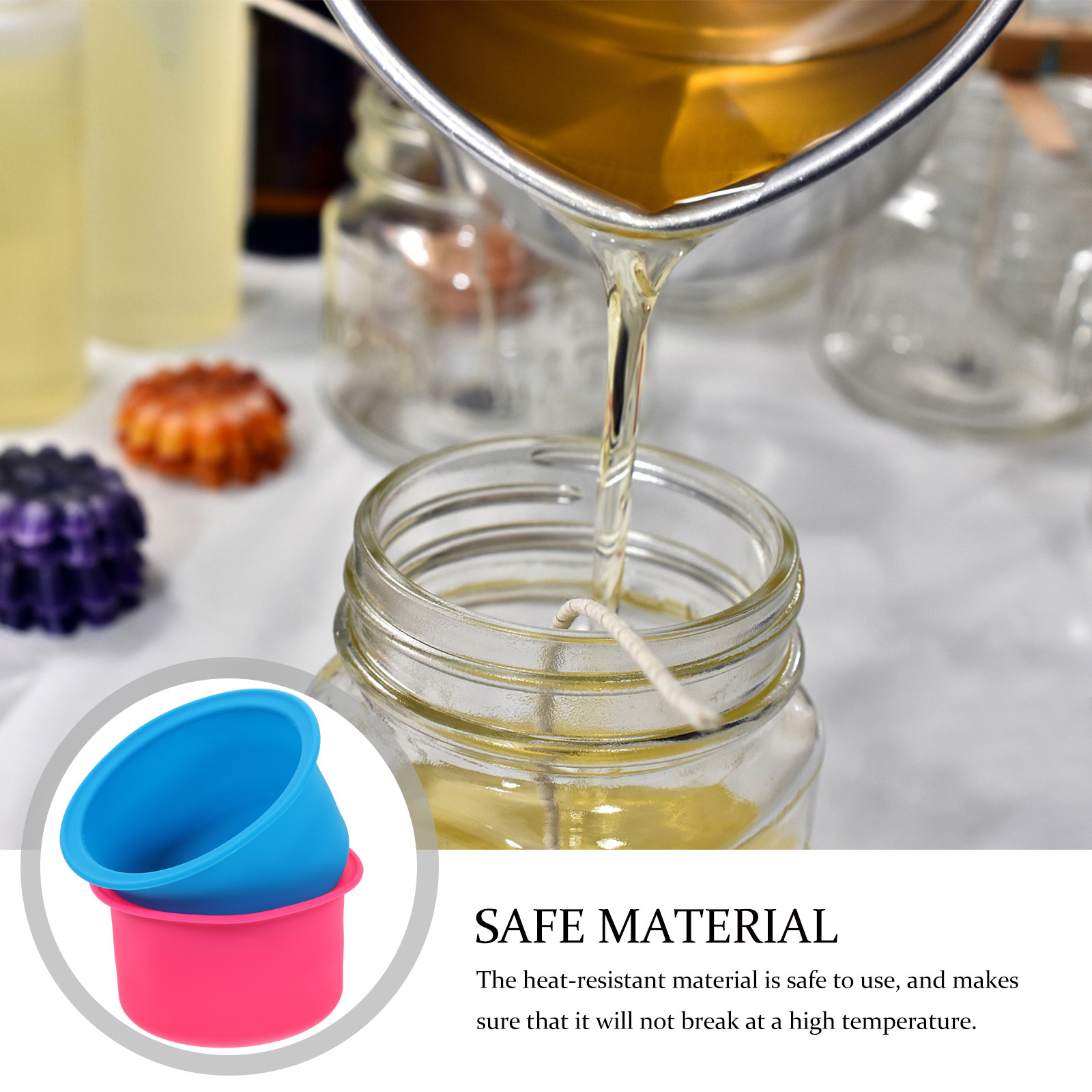 2Pcs High Temp Resistance Wax  - Wax Warmer ulasan dan harga