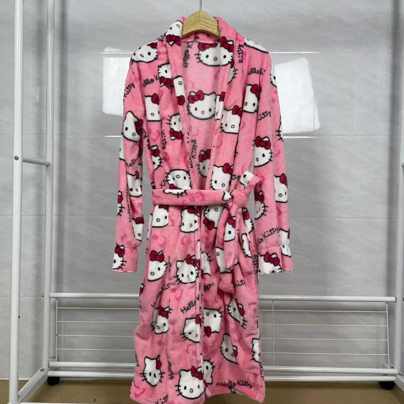 Nightgown Hello Kitty New Autu - Bathrobe ulasan dan harga