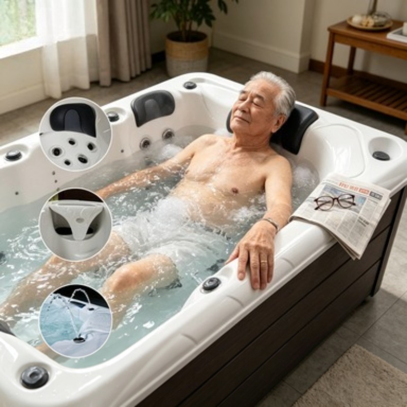 Massage Bathtub Acrylic Whirlp - Spa Massager ulasan dan harga