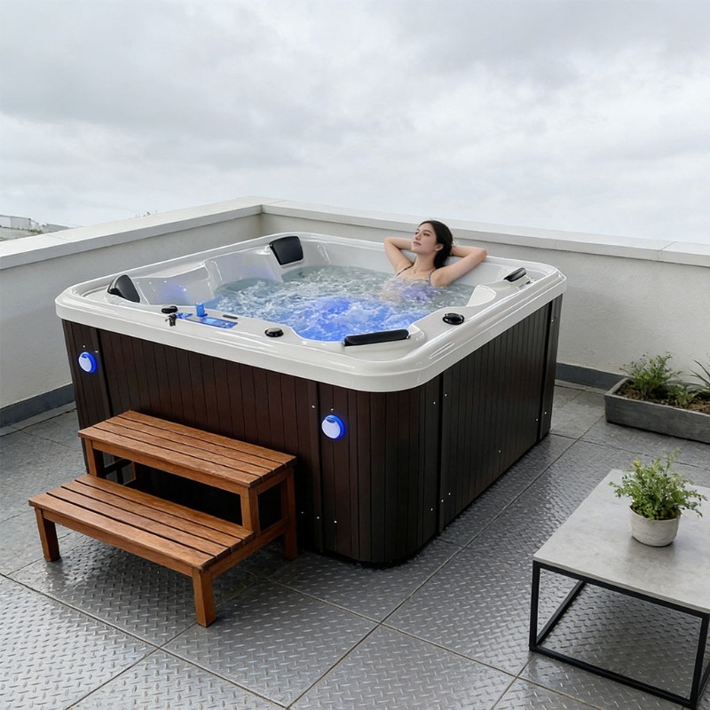 Massage Bathtub Acrylic Whirlp - Spa Massager ulasan dan harga