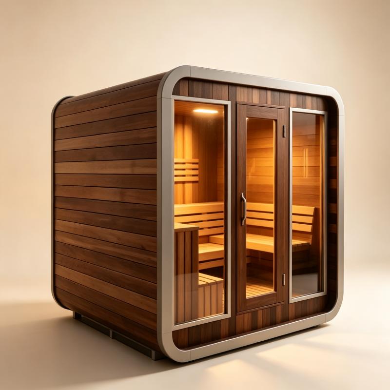 Luxury Custom Sauna Room Solid - Spa Wellness Gym ulasan dan harga