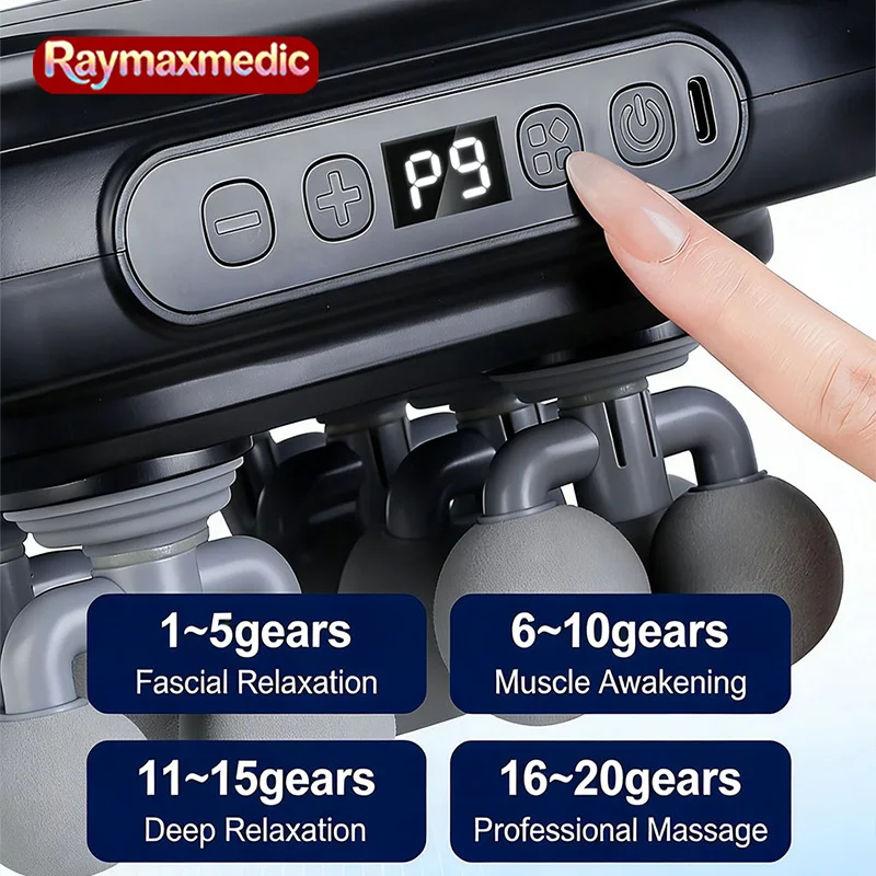 High-Frequency Vibration 16-He - Massage Gun ulasan dan harga