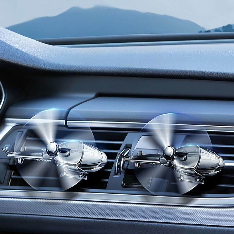 Car Air Vent Clip Fan Airplane - Aromatherapy Diffuser ulasan dan harga