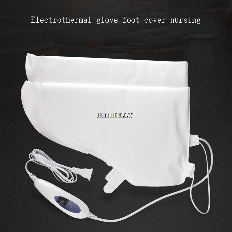 Electric Nail Art Hand Gloves  - Wax Warmer ulasan dan harga